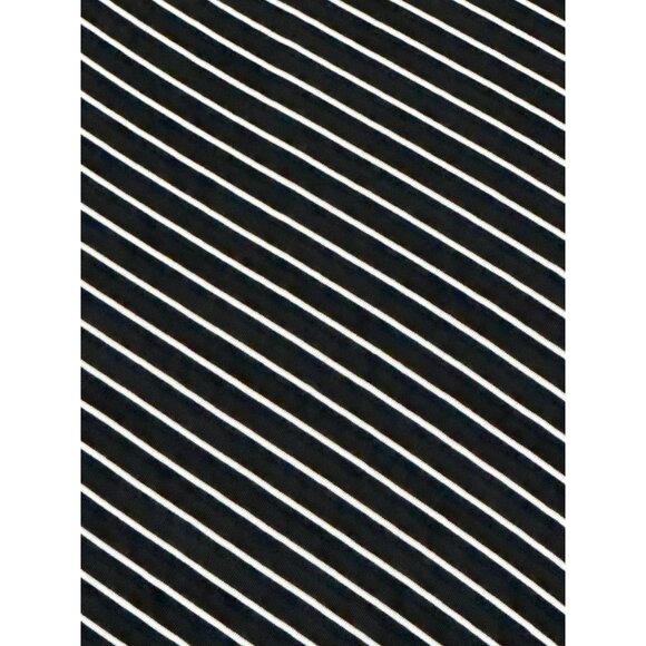 Chicos Black White Striped Asymmetrical Long Sleeve Tunic Dress Modern Chic Size - Picture 11 of 11